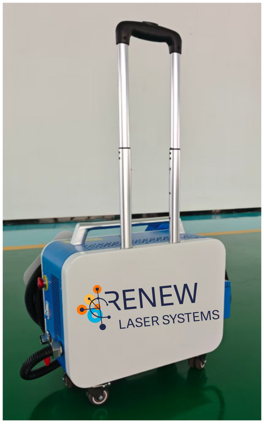 300 Watt Top-Hat Pulsed Air Cooled Fiber Laser Cleaner