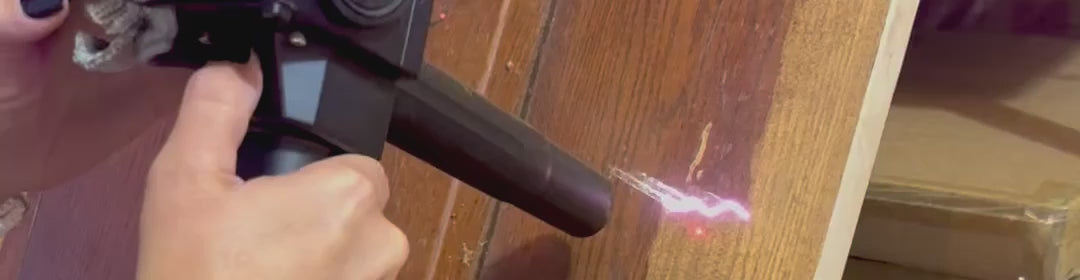 Load video: Laser Cleaning Antique Door
